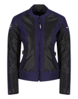 Blue and black women motorcycle mesh jacket from MotoGirl
