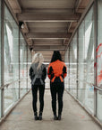 Amelia Orange - Women's Motorcycle Leather Jacket