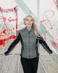 Amelia Grey - Women's Motorcycle Leather Jacket