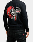 JOHN SKULL - Sweatshirt for Motorcyclists – Regular Fit, Unisex