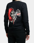 JOHN SKULL - Sweatshirt for Motorcyclists – Regular Fit, Unisex