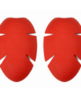 red POi Design protectors knee, elbow, knees