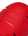 a close up of red POi Design protector for knee, elbow, knees