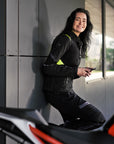 RUSH 2.0 LADY PINK - Women's Waterproof Motorcycle Jacket