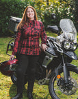 RIBBED KNEE - Ladies Motorcycle Leggings