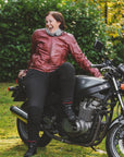 RIBBED KNEE - Ladies Motorcycle Leggings