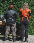 Amelia Black - Women's Motorcycle Leather Jacket