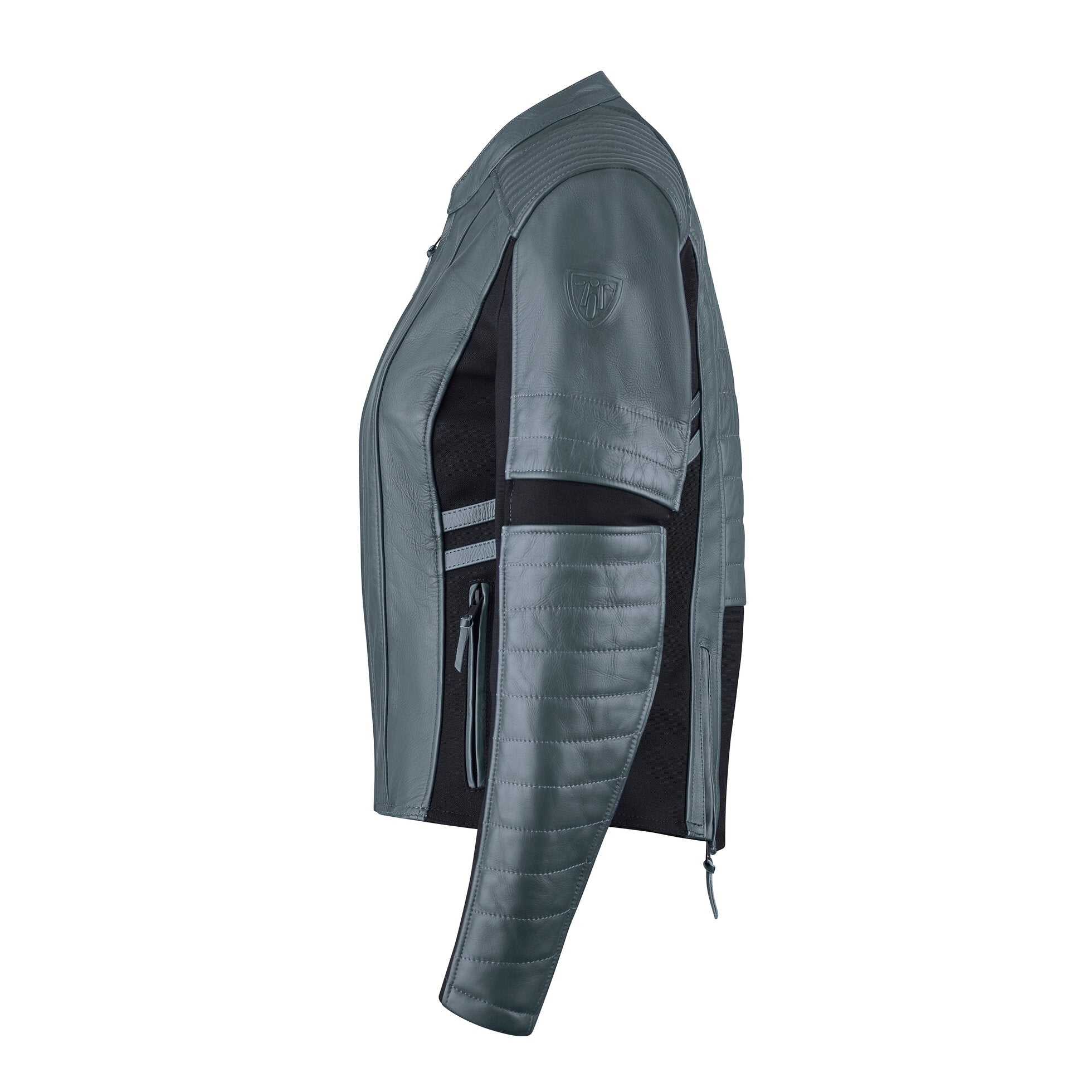 Amelia Grey - Women's Motorcycle Leather Jacket | Moto Lounge