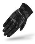 Black lady motorcycle glove from Shima