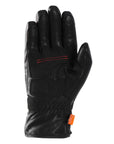 a palm of Black Furygan lady motorcycle gloves