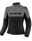 grey women's motorcycle jacket from SHIMA