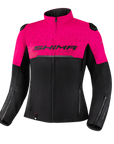 pink DRIFT motorcycle jacket from Shima