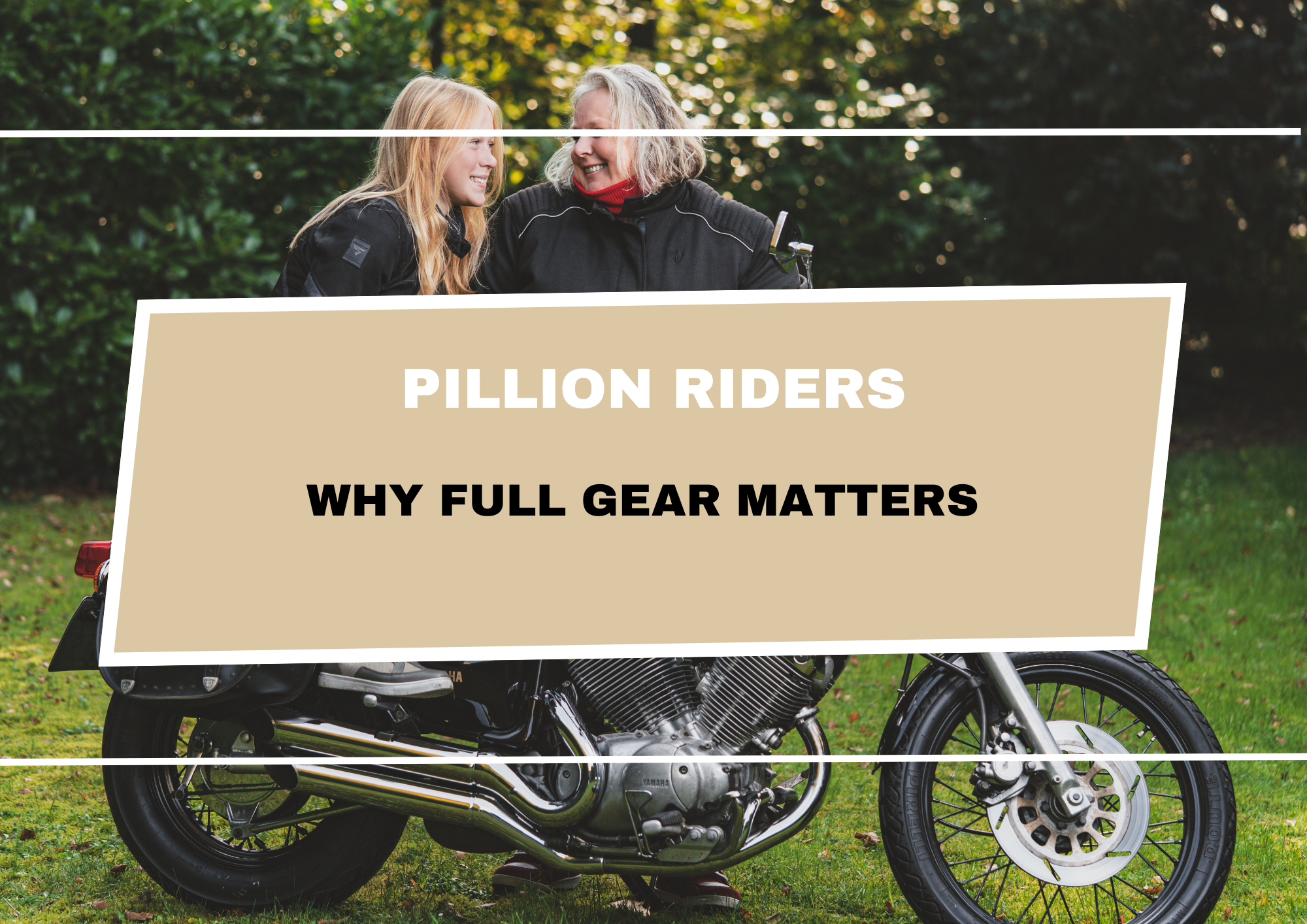 Pillion Rider Safety: Why Full Gear Matters