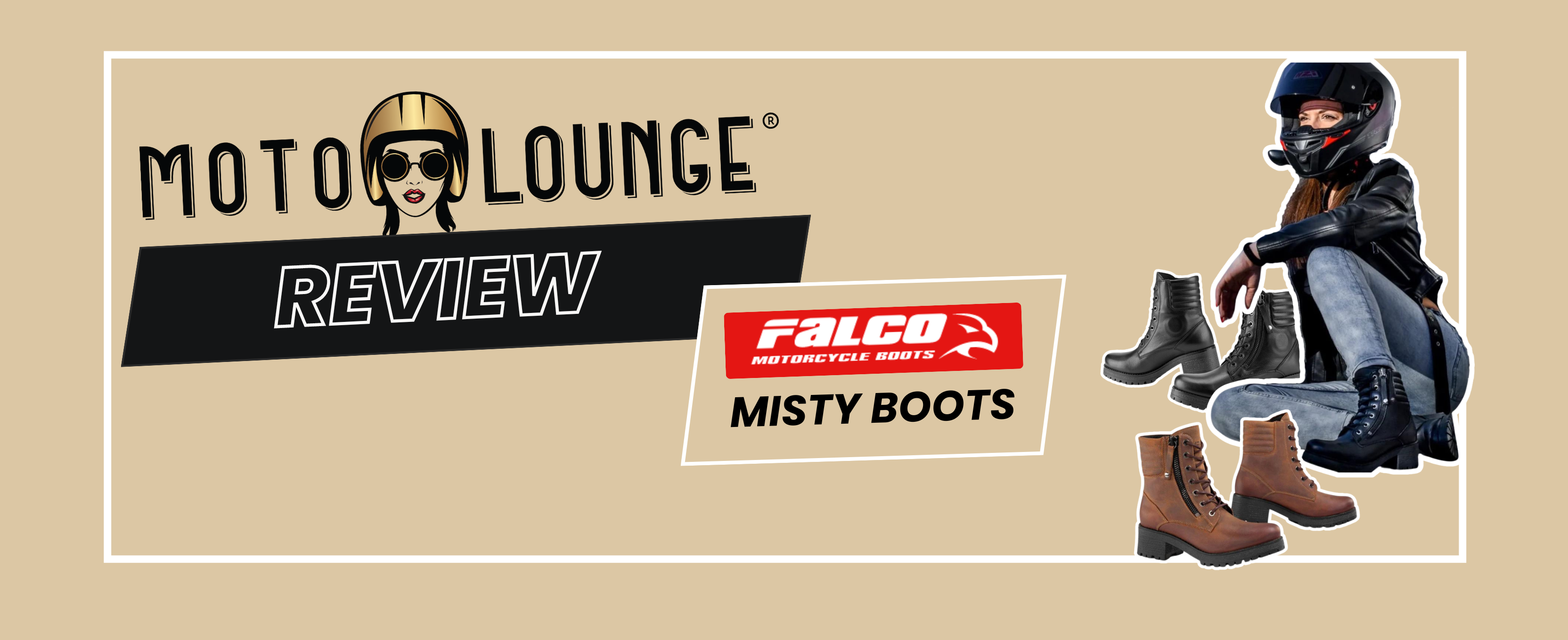 Review: Misty Motorcycle Boots - Falco