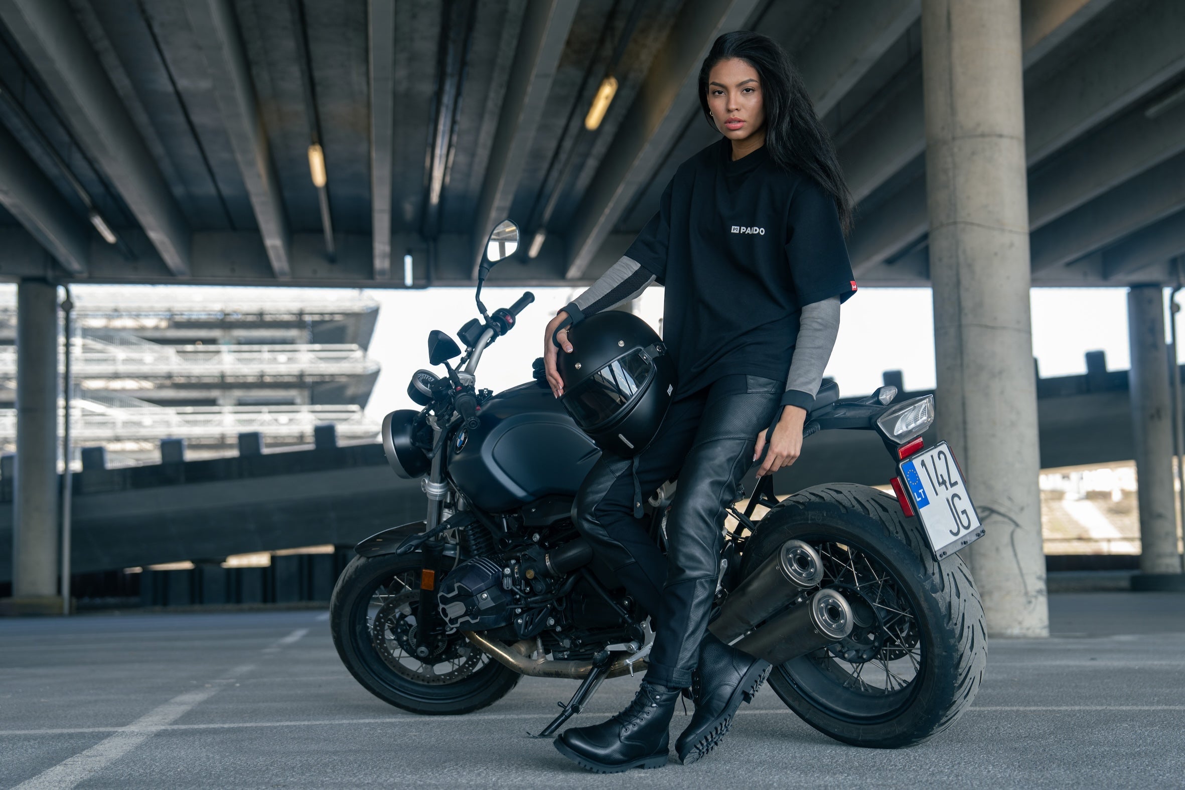 BIA GREY - Pando Moto Beschermende Base Layer