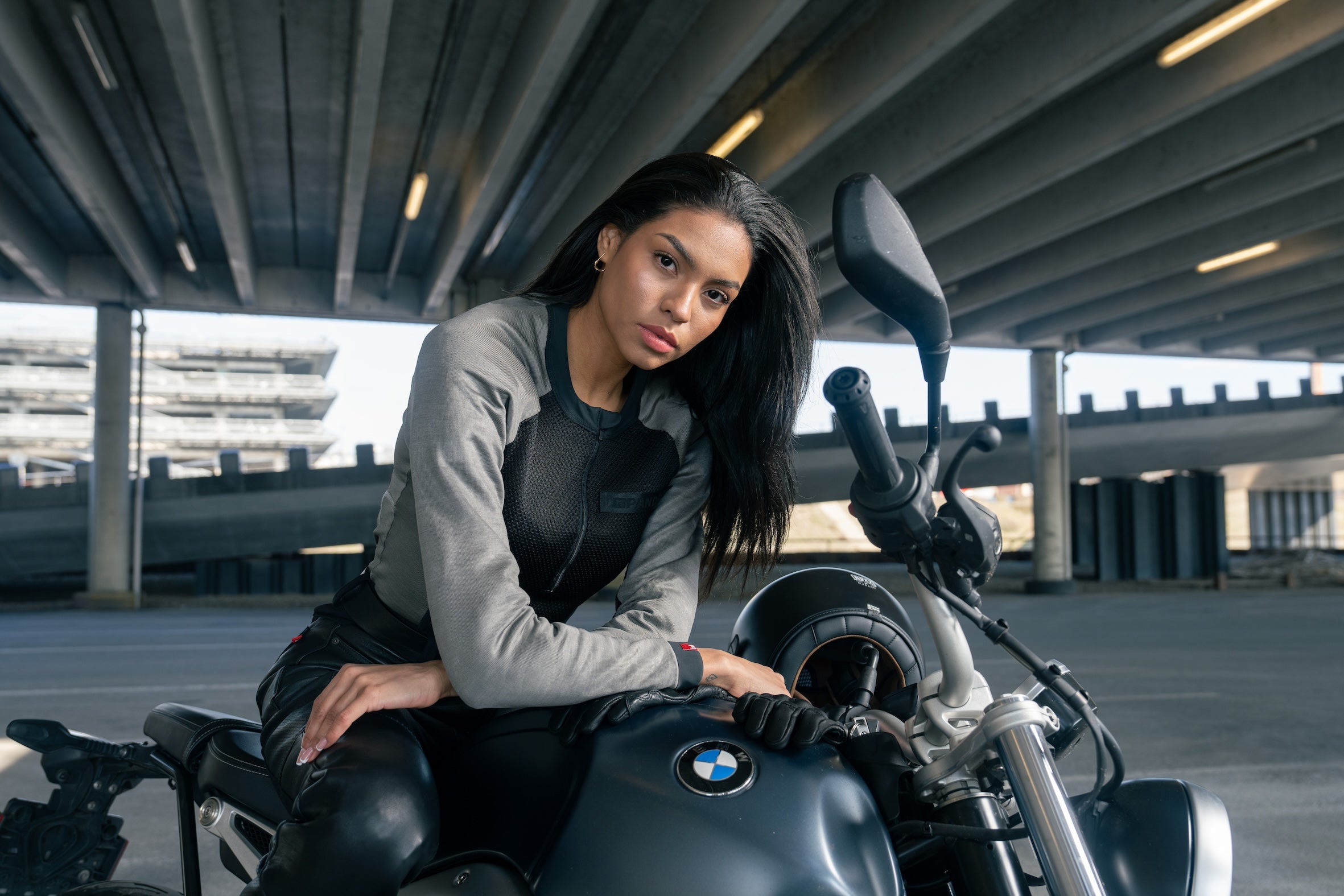 BIA GREY - Pando Moto Beschermende Base Layer