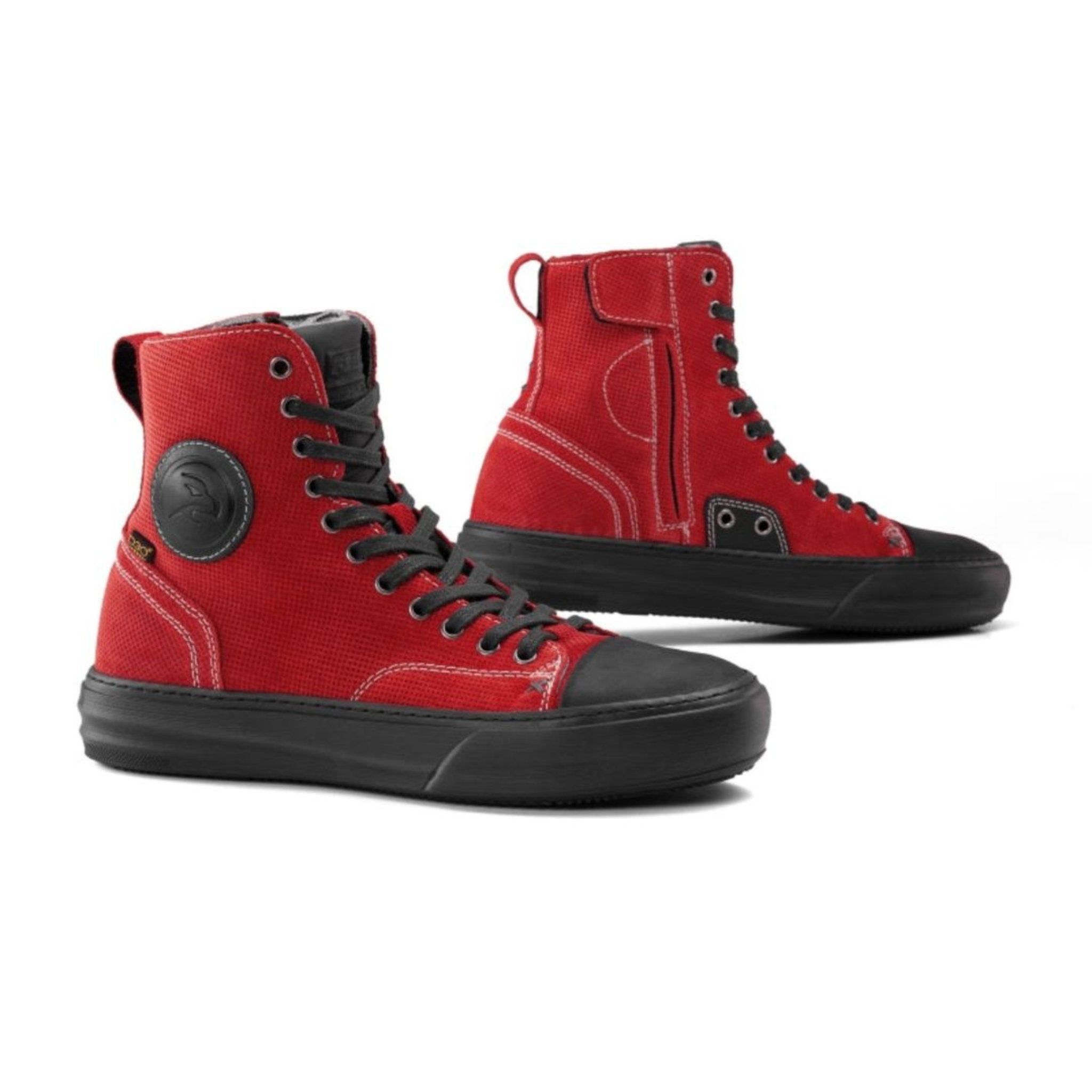 Red lady motorcycle sneaker from Falco