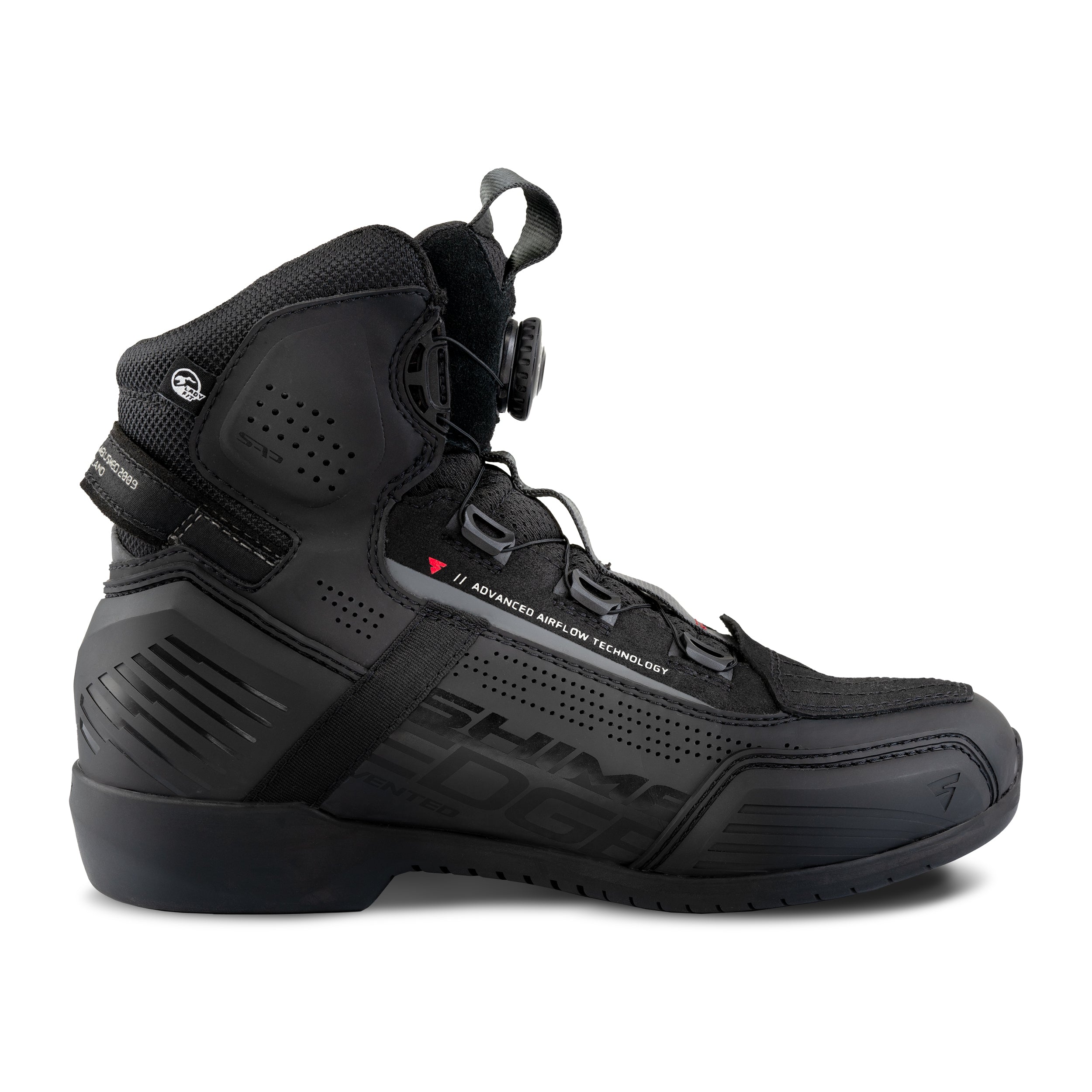 EDGE VENT LADY BLACK - Women's Motorcycle Sneakers