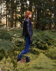 Amelia Black - Women's Motorcycle Leather Jacket