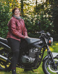 RIBBED KNEE - Ladies Motorcycle Leggings
