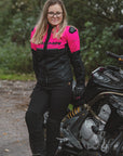 RIBBED KNEE - Ladies Motorcycle Leggings