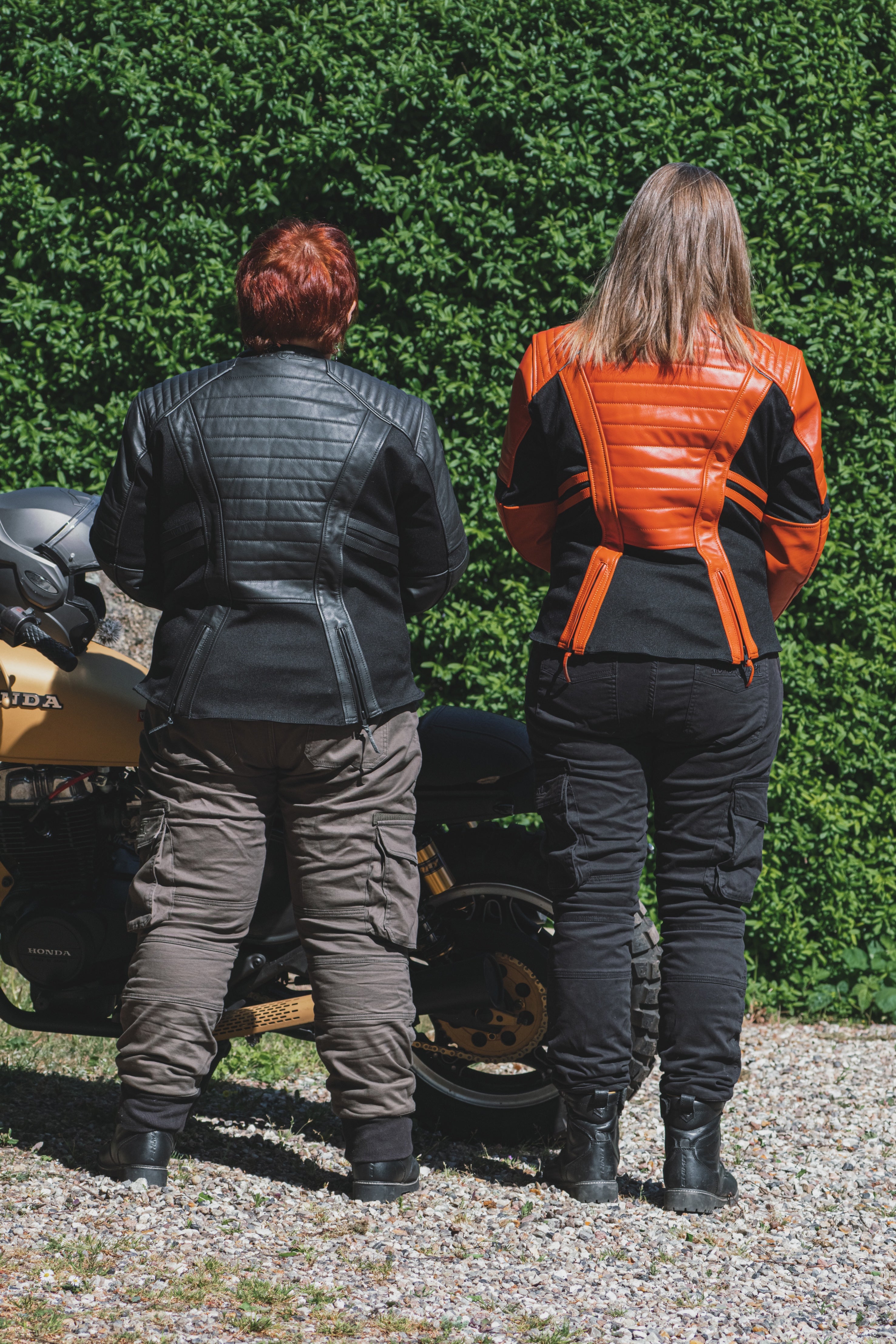 Amelia Black - Women's Motorcycle Leather Jacket