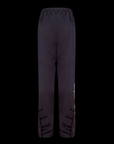 Dark gray pants with a subtle pattern on a white background