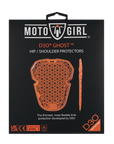 a pack of orange D30 hip and shoulder protectors from MotoGirl