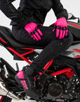 EDGE VENT LADY PINK - Women's Motorcycle Sneakers