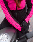DAYBREAKER LADY - Women's Motorcycle Soft-shell Hoodie