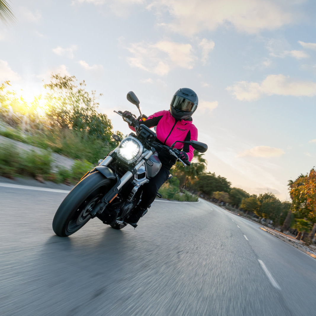 DAYBREAKER LADY - Women's Motorcycle Soft-shell Hoodie
