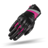 A top of Black and pink women's motorcycle gloves Rush lady  from Shima